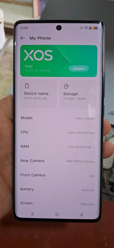 Infinix Note 40 S
