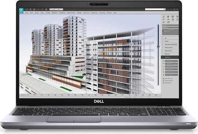 DELL Precision Core i9-10885H vPRO озу32гб 256ssd Nvidio Quadro P620