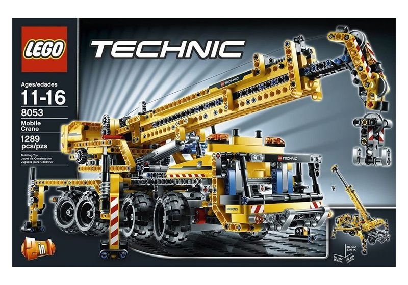 Набор LEGO Technic 8053. Передвижной кран.