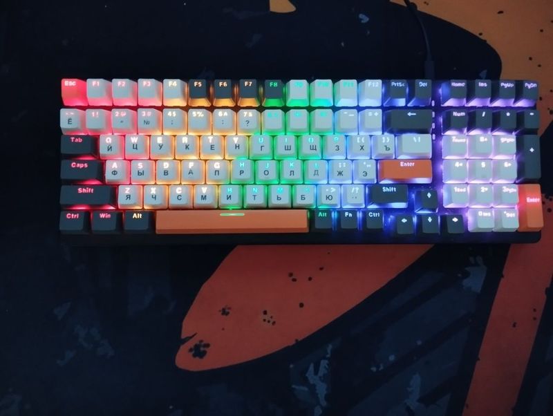 Mexanik Ziyoulang k3 qizil switch klaviatura RGB|клавиатура|keyboard Mexanik Ziyoulang k3 qizil switch klaviatura RGB|клавиатура|keyboard