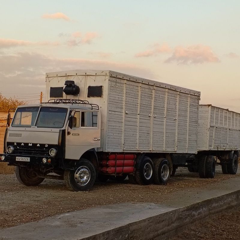 Kamaz 1988yil presep1988yil 15 ta ta gaz balon 1 zapravkada 450km yura