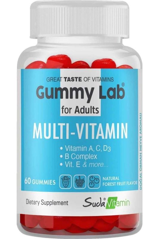 Suda Vitamin Gummy Lab Multi Vitamin Adult 60 Gummies Suda Vitamin Gummy Lab Multi Vitamin Adult 60 Gummies