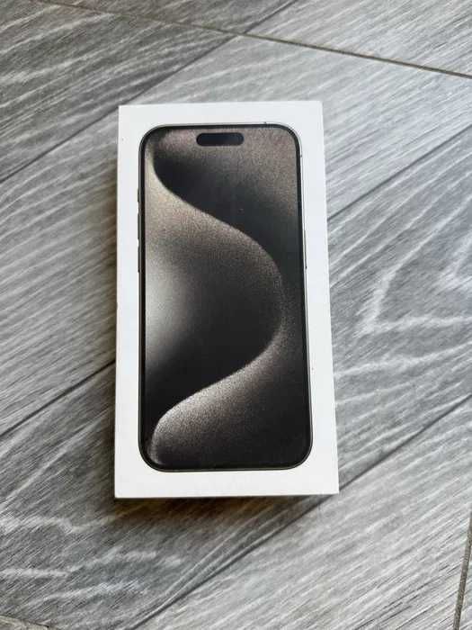iphone 15 pro natural titanium 128gb 90%
