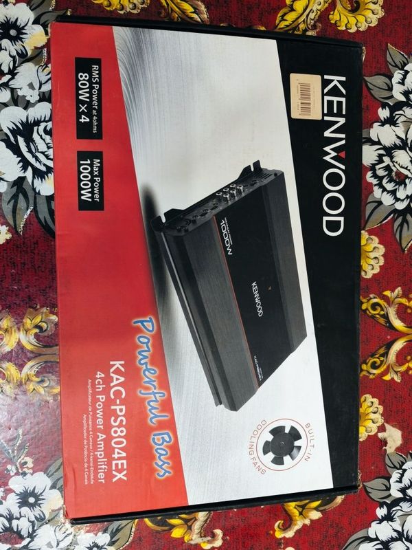 Kenwood usilitel 1000W 4 kanali yangi sotiladi