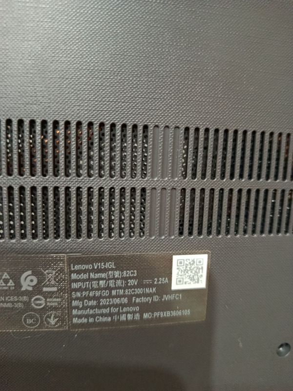 Ienovo v15 igl ноутбук