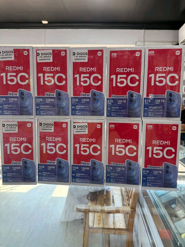 Redmi 15C 4/128 GB 600 mach Redmi 15C 4/128 GB 600 mach