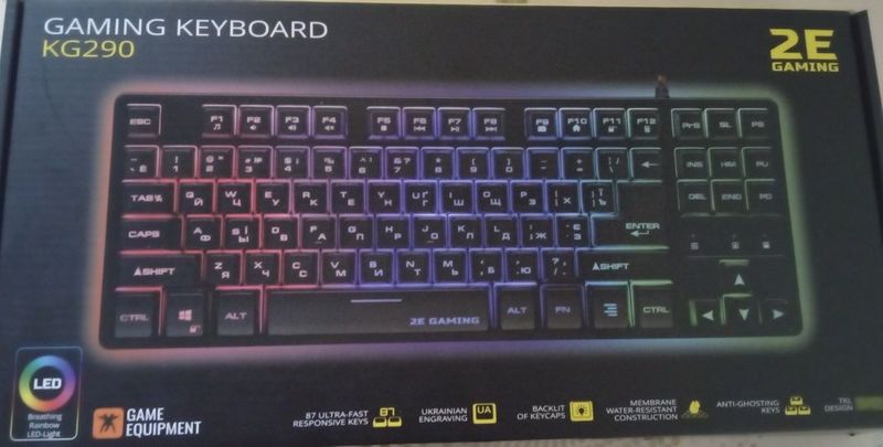 KG 290 Gaming keyboard KG 290 Gaming keyboard