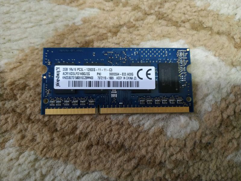 ОЗУ 2GB 1RX16 PC3L-12800S-11-11-C3 (Kingston)