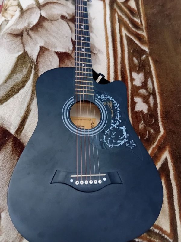 Bass Gitara, barcha kerakli jihozlari bilan