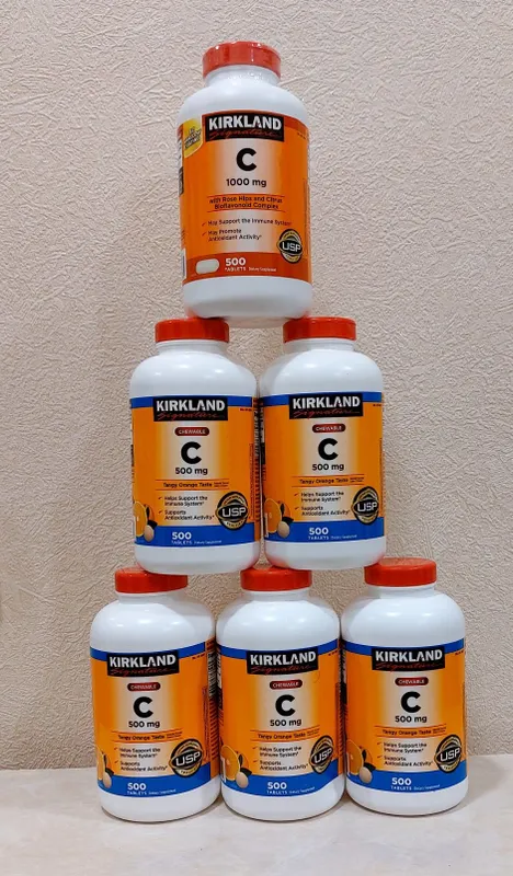 Витамин С 500 мг Киркланд 500 табл. Vitamin C 500 mg Kirkland USA Витамин С 500 мг Киркланд 500 табл. Vitamin C 500 mg Kirkland USA