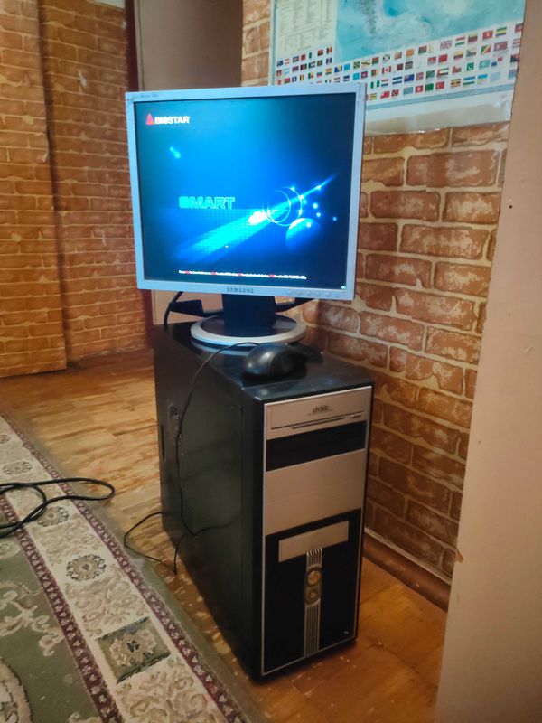 Компьютер, DDR3 4GB, H81 Biostar, DVD, no HDD. 17' Samsung LCD Компьютер, DDR3 4GB, H81 Biostar, DVD, no HDD. 17' Samsung LCD