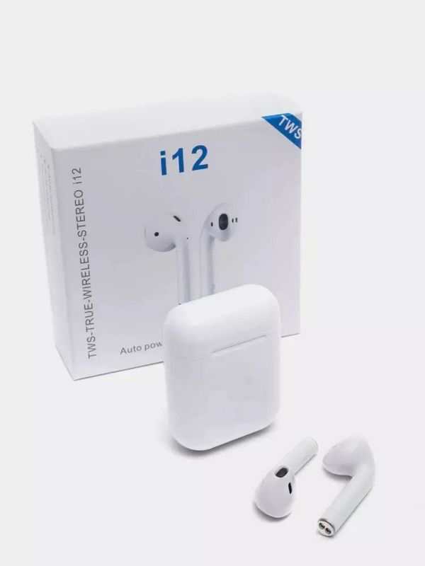 Airpods TWS simsiz quloqchinlari - TWS i12 simsiz quloqchin naushnik,