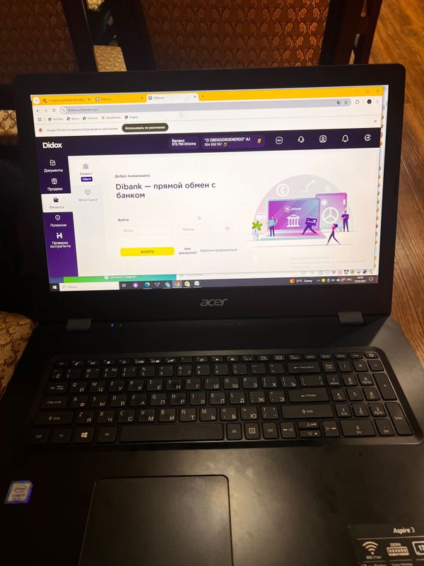 Ноутбук ACER intel core i3 7 th gen Ноутбук ACER intel core i3 7 th gen