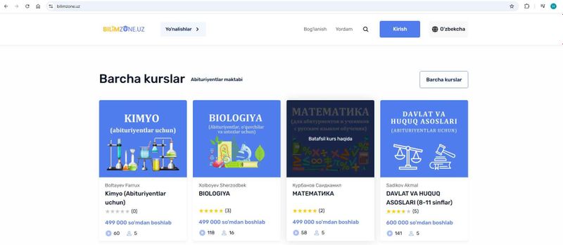 Тайёр бизнес. Тайёр онлайн таълим платформаси сотилади — Bilimzone.uz. Тайёр бизнес. Тайёр онлайн таълим платформаси сотилади — Bilimzone.uz.