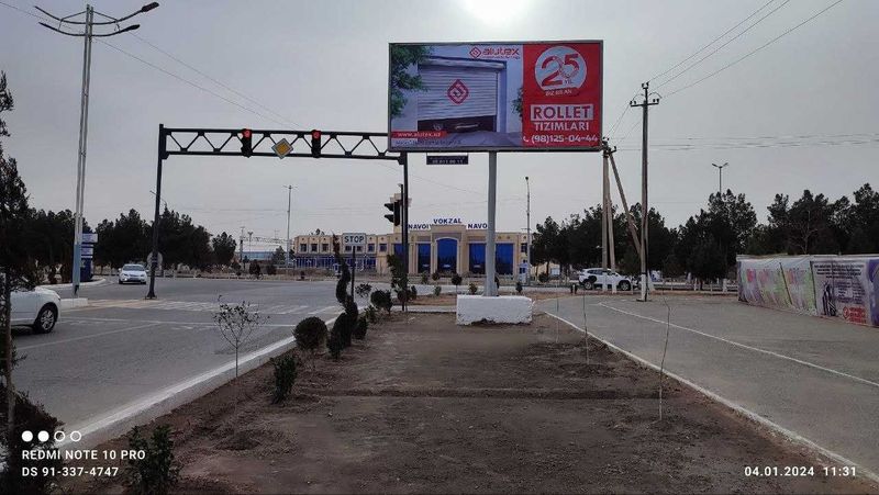Navoiyda Tashqi reklamalar Наружная реклама в Навоий Navoiyda Tashqi reklamalar Наружная реклама в Навоий