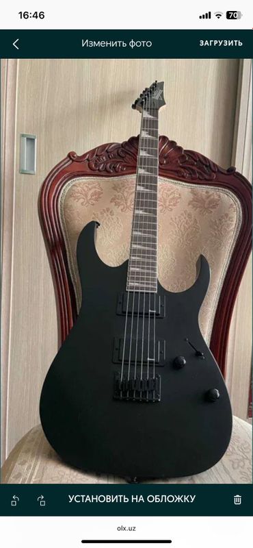 Электрогитара профессиональная IBANEZ GRG121DX-BKF Электрогитара профессиональная IBANEZ GRG121DX-BKF