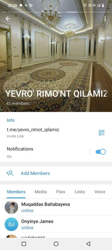 Rimont kvartira qilamiz Rimont kvartira qilamiz