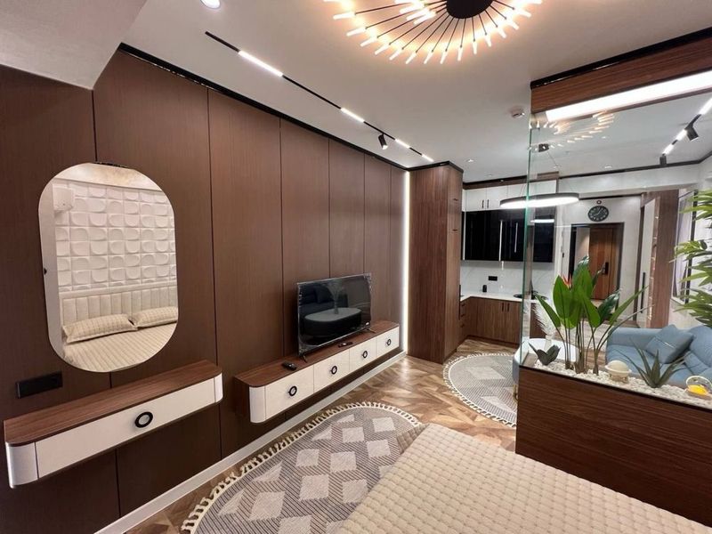 Продается 1/11/27 36м2 в ЖК «NRG U-Tower». Вид на Банк. Продается 1/11/27 36м2 в ЖК «NRG U-Tower». Вид на Банк.