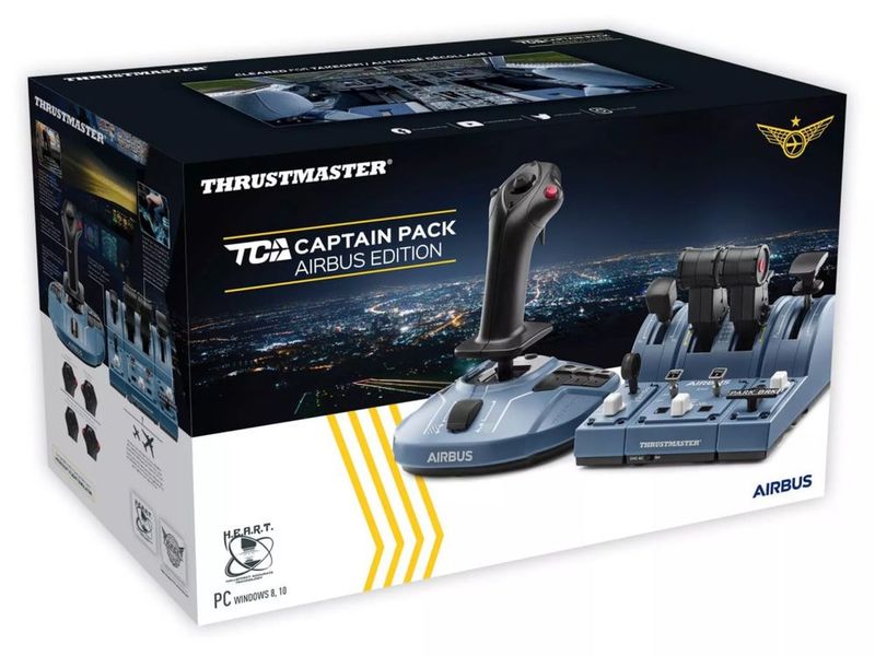 Штурвал Thrustmaster: реализм полёта у вас дома! Штурвал Thrustmaster: реализм полёта у вас дома!