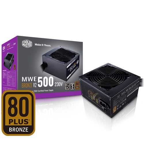 Блок Питания | Cooler Master Mwe full-range input V2| 80+ Bronze 500w