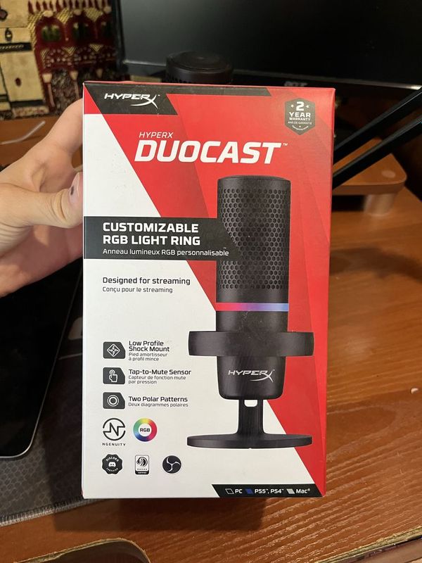 HyperX DuoCast Микрофон Срочно