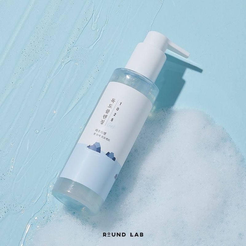 Мягкий гель для умывания Round Lab 1025 Dokdo Cleansing Gel Мягкий гель для умывания Round Lab 1025 Dokdo Cleansing Gel