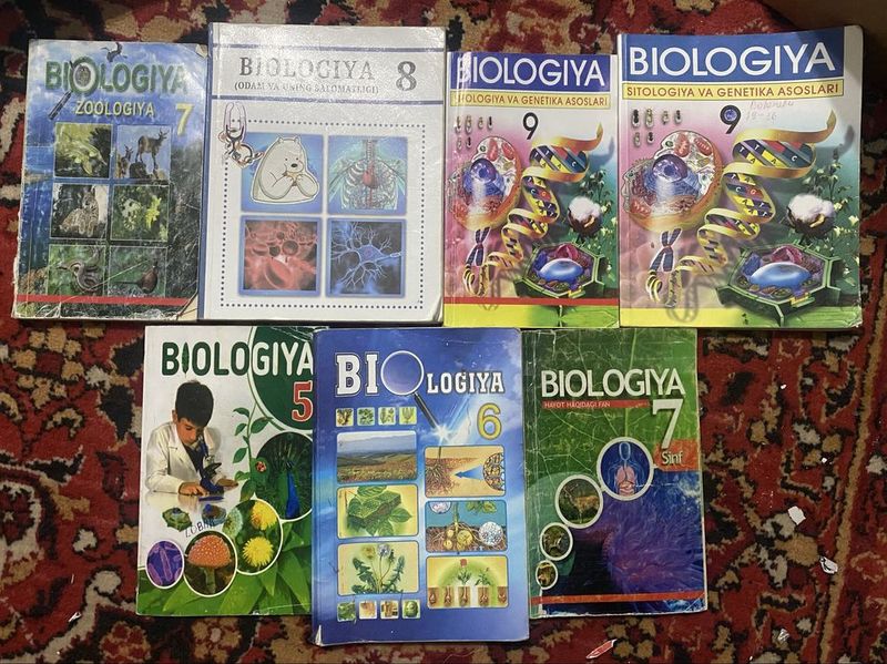 Использованные книги классов по Биологий, Химий и Ботанике Использованные книги классов по Биологий, Химий и Ботанике