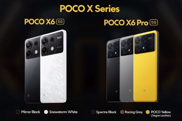 Новый Xiaomi Poco X6 5G Poco X6 Pro 5G • Телефон •