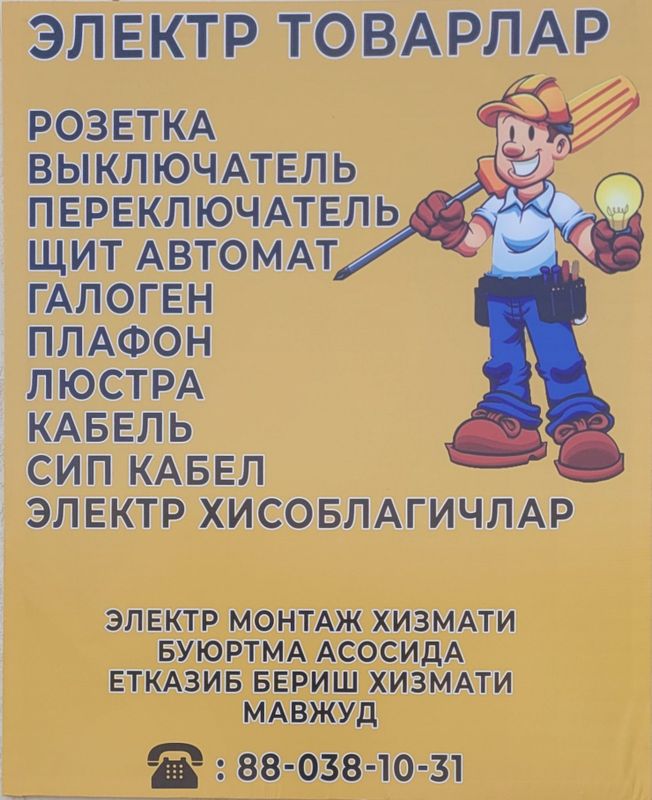 Электр товарлари Электр товарлари