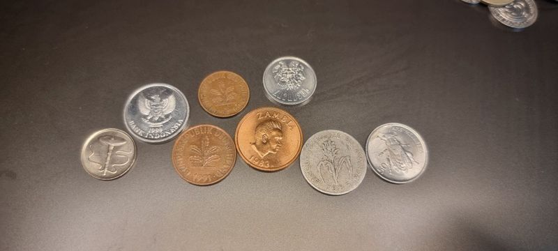 Монеты с 1980 по 1999 г