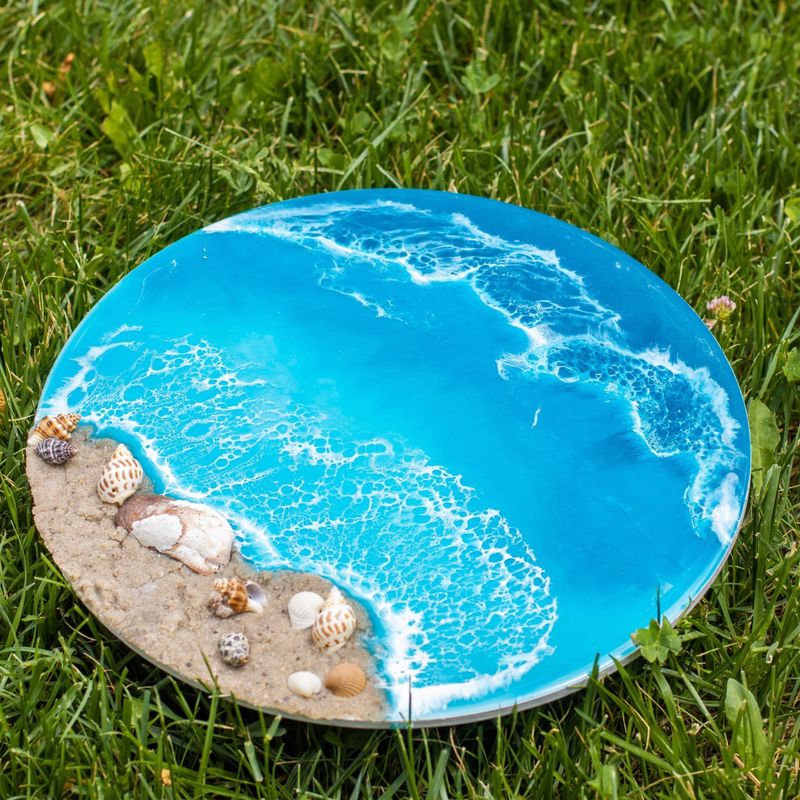 Картины из смолы моря Картины из смолы моря