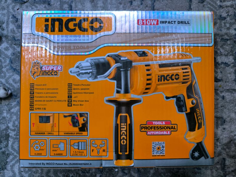Дрель-перфоратор INGCO 810W Дрель-перфоратор INGCO 810W