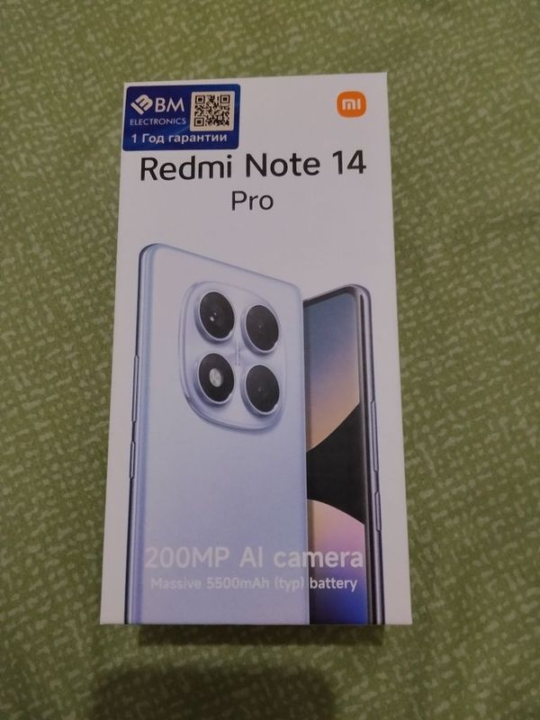Redmi note 14 pro 8/256 ideal Redmi note 14 pro 8/256 ideal