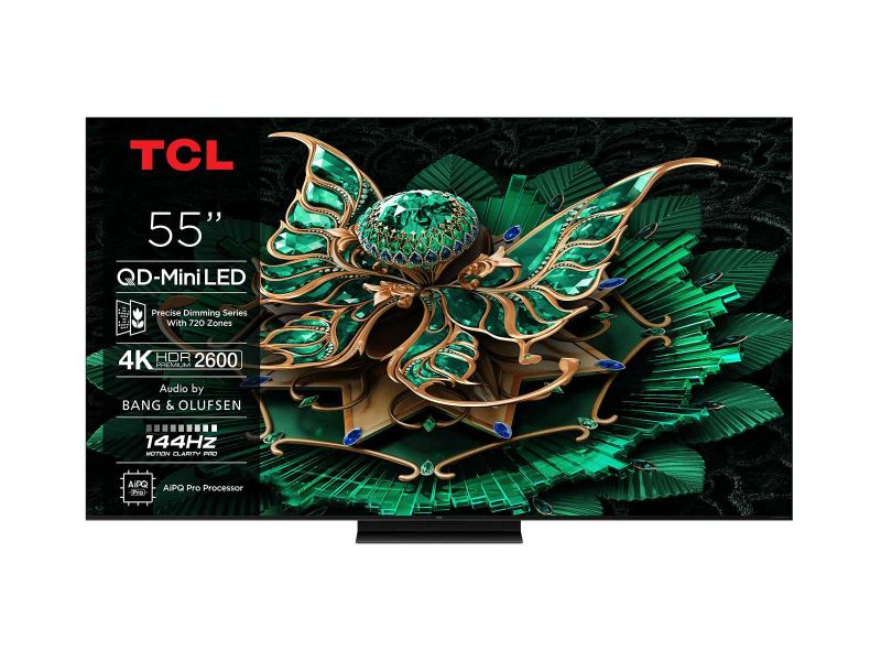 Tcl 55c7k, UHD Smart, Google Tv, Qd Mini Led, 144Hz, 2x pult, доставка Tcl 55c7k, UHD Smart, Google Tv, Qd Mini Led, 144Hz, 2x pult, доставка