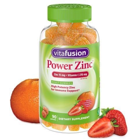 Цинк+ витамин С 90 шт Vitafusion Power Zinc Adult Gummies