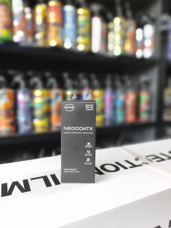 Nasiol NeoCoatX ceramika nano qoplamasi. Nasiol NeoCoatX ceramika nano qoplamasi.