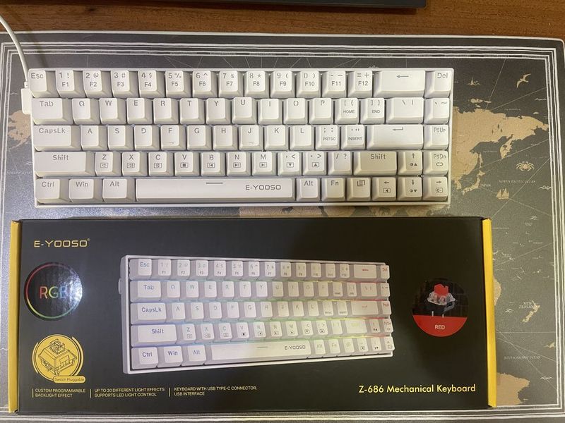 механическая клавиатура с RGB подсветкой