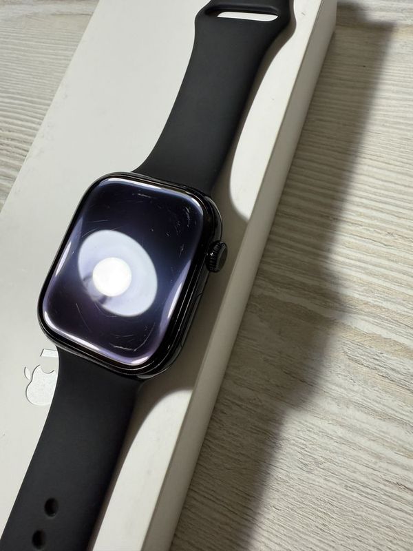 Apple Watch 10 46 мм, Jet Black, 100%, ideal