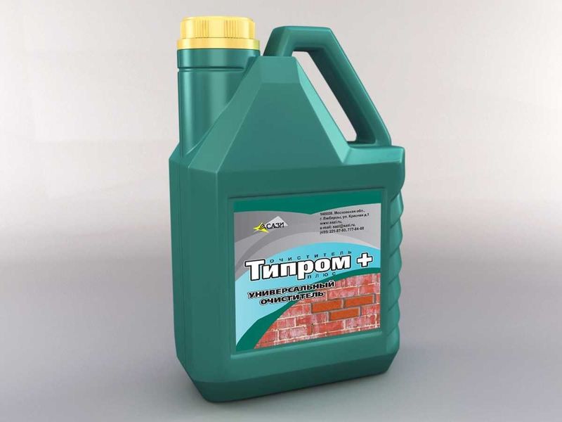 Типром Плюс, концентрат для очистки фасадов, канистра 5 л Типром Плюс, концентрат для очистки фасадов, канистра 5 л