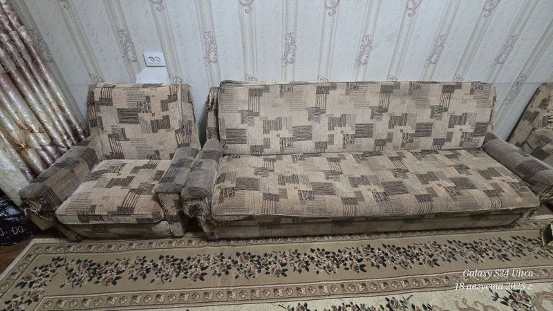 Отдам даром диван и кресло! Отдам даром диван и кресло!