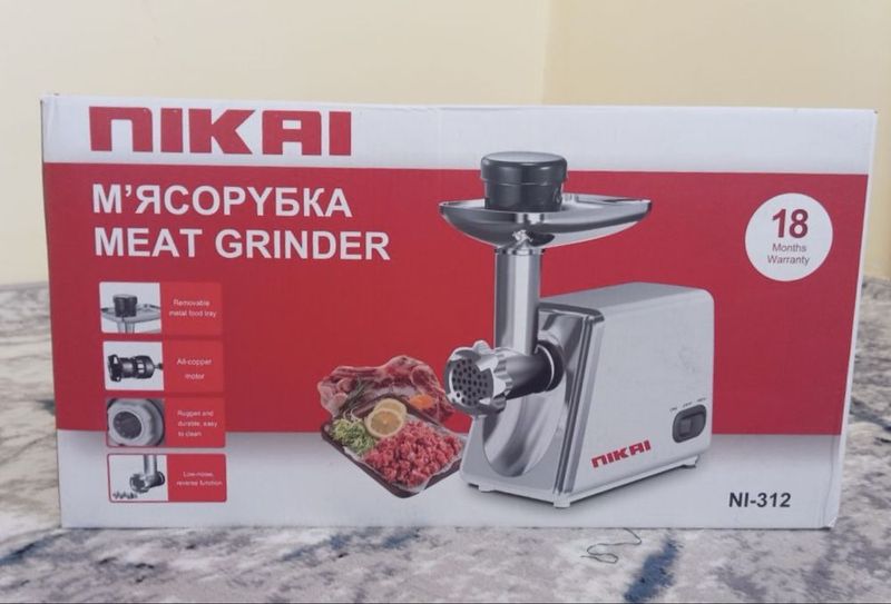 Мясарубка nikai-312 модел Мясарубка nikai-312 модел