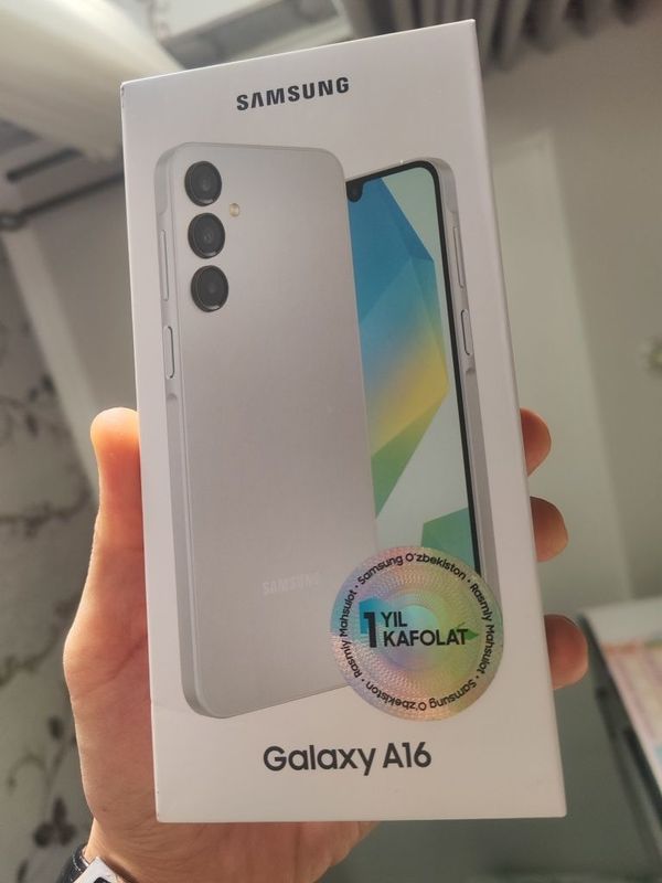 Samsung galaxy A16 6/128gb. Yangi karobka ochilmagan