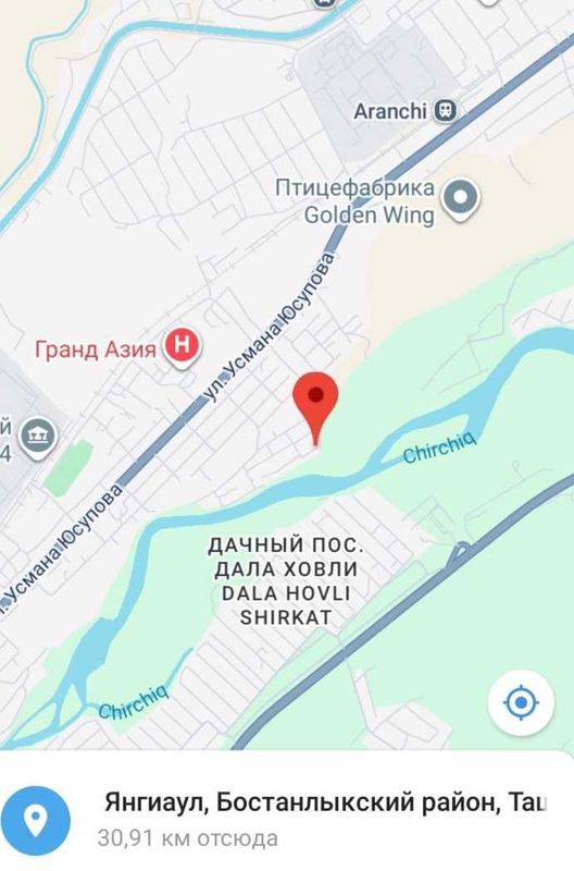 Продается земля 15соток(Чирчик)