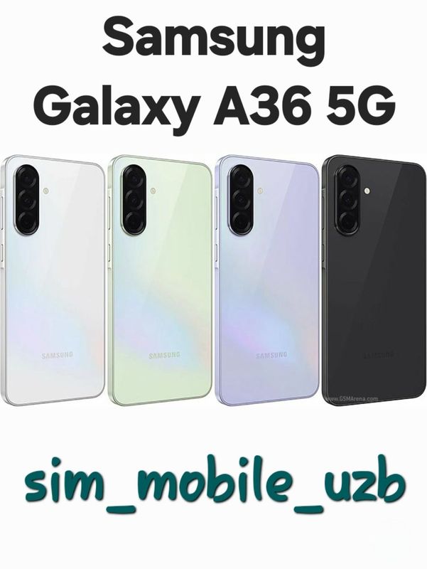 Samsung Galaxy A36 5G 2025 New Super Skidka+Garantiya+Dastavka