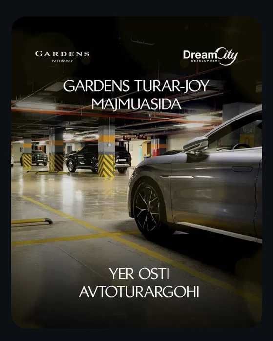 Продажа парковочных мест Gardens Residence (Tashkent City). Продажа парковочных мест Gardens Residence (Tashkent City).