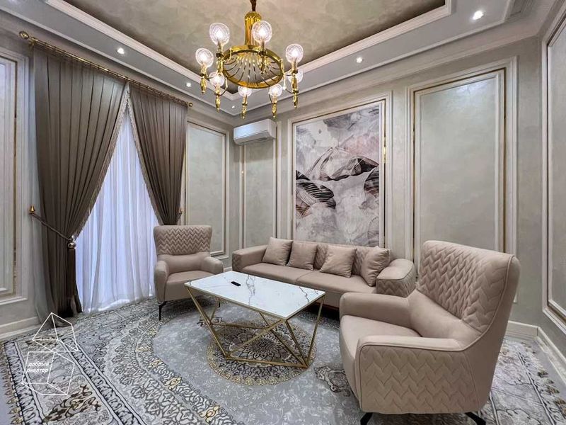 (Добрый) Fazo Residence, Карасу 2, 50 м², 2/7/7, Богатый интерьер (Добрый) Fazo Residence, Карасу 2, 50 м², 2/7/7, Богатый интерьер