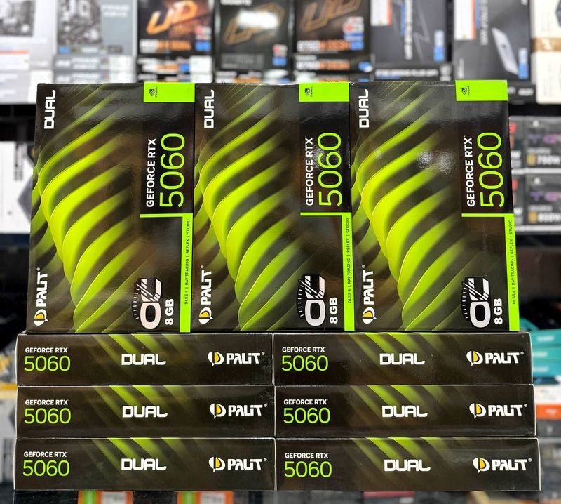 [Видео карта] Palit 8Gb GeForce RTX 5060 Dual OC