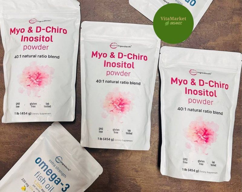 Myo d chiro inositol, kukunli,454gr, инозитол