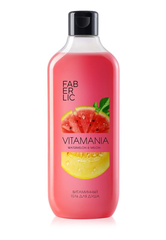 Витаминный гель для душа «Арбуз и дыня» Vitamania Витаминный гель для душа «Арбуз и дыня» Vitamania