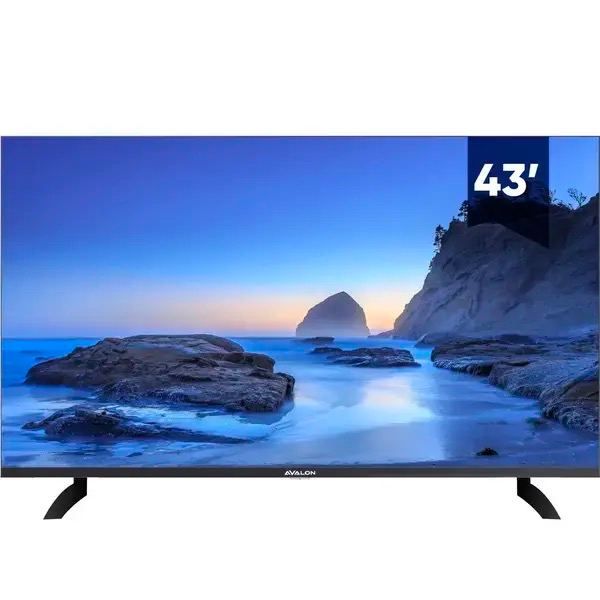 TV AVALON B43MQA800 — Четкое изображение и стильный корпус